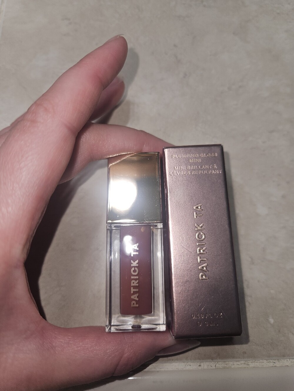 NWT Mini Patrick Ta Major Volume Plumping Lip Gloss